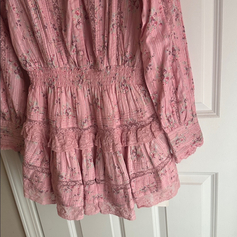 LoveShackFancy Pink Long Sleeve Dress
LoveShackFancy
Quinty Dress - Picture 13 of 14